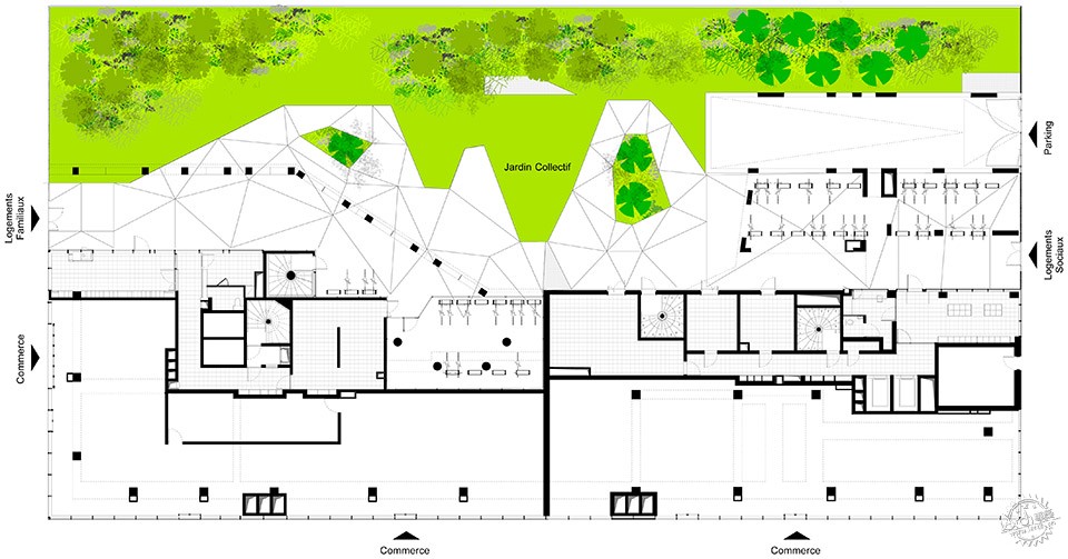 Housing, ZAC Massna,Paris / Hamonic+Masson and Comte Vollenweider17ͼƬ