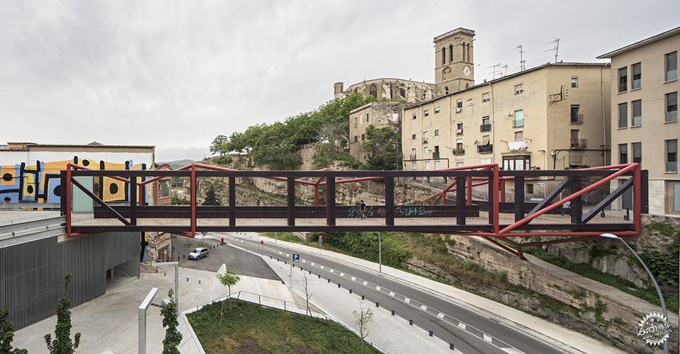 Pedestrian Bridge in Manresa / Calderon Folch Sarsanedas Arquitectes3ͼƬ