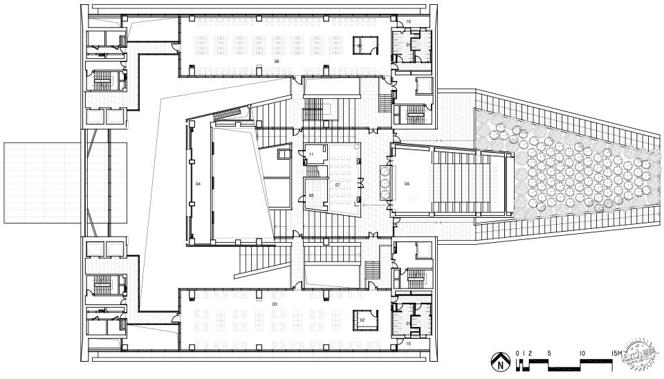 Zhejiang Campus Library, Tongji University, Jiaxing, Zhejiang Province, China...39ͼƬ