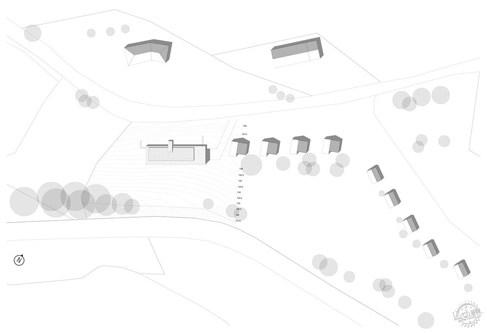 Lacapelle-del-fraisseסլ/ Atelier du Rouget Simon Teyssou & associs19ͼƬ