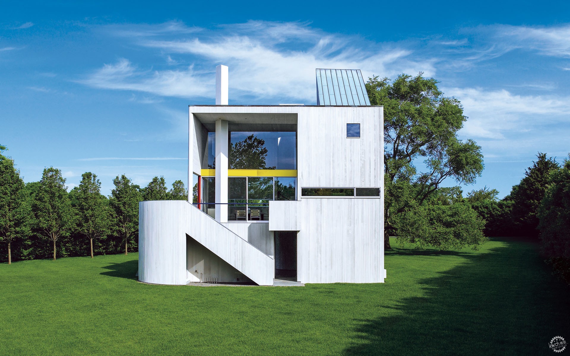 Gwathmey Residence and Studio ʦİΪĸ׽һ...13ͼƬ