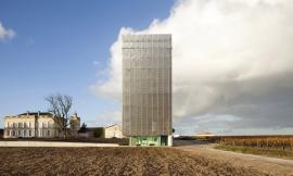 Tasting centre and observation tower at Chateau Gruaud-Larose