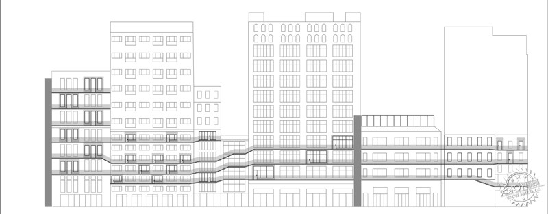 ֮/ ZAʦ Heart of the District Competition Entry / ZA Architects17ͼƬ