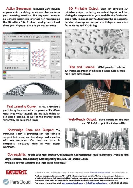 ParaCloud GEM Sketchup4ͼƬ